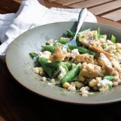 CHIX, GREEN BEAN, CORN & FARRO SALAD