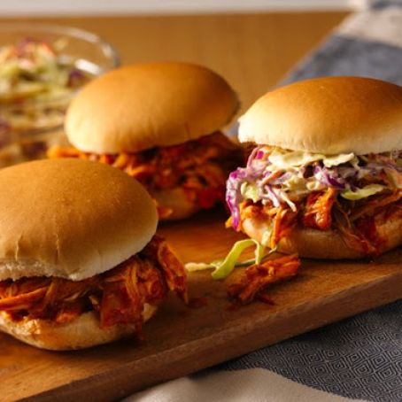 Pulled Chicken Sandwiches