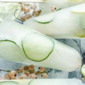 Gin and tonic popsicles