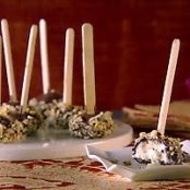 Vanilla Gelato Bites with Chocolate and Hazelnuts