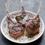 Lemon-Thyme Lamb Chops