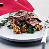 Steak with Red Wine Sauce