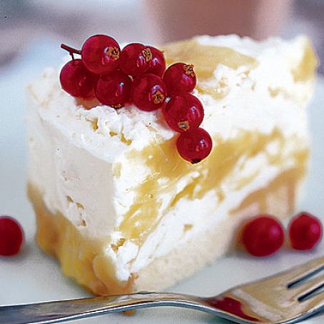 Lemon Meringue Ice Cream Cake