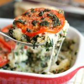 Caprese Quinoa Casserole