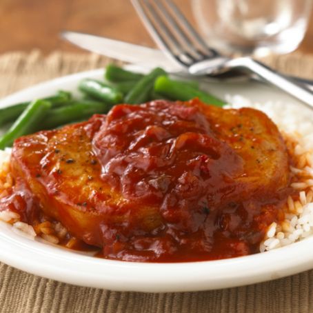 TANGY SWEET PORK CHOPS