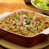 Sausage and Stuffing Casserole