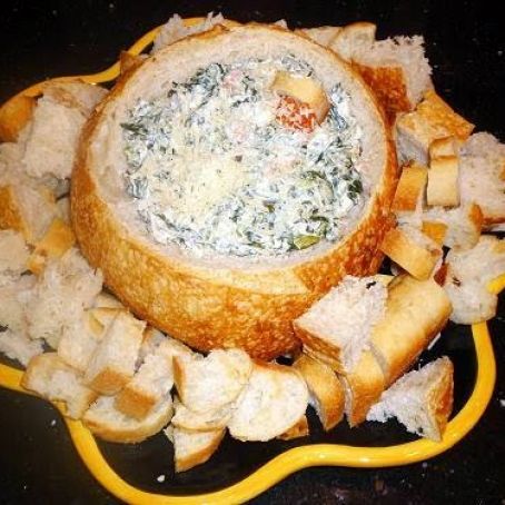 Creamy Crock Pot Spinach Dip