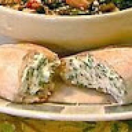 Dinner Rolls with Chive Butter