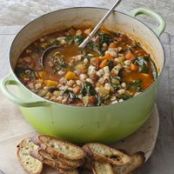 Winter Minestrone & Garlic Bruschetta