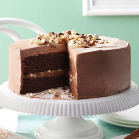 MOCHA HAZELNUT TORTE