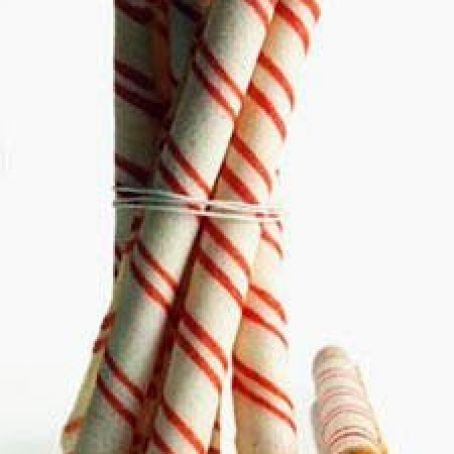 Candy-Stripe Cookie Sticks
