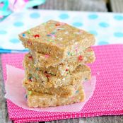 Cake Batter Energy Bars