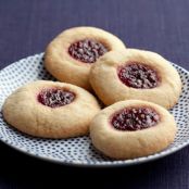 Butter and Jam Thumbprint Cookies