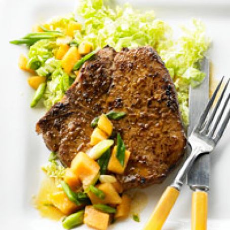 Caramelized Pork with Melon