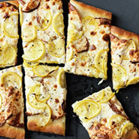Lemon & Smoked Mozzarella Pizza