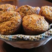 quickbread - Carrot-Parsnip Muffins