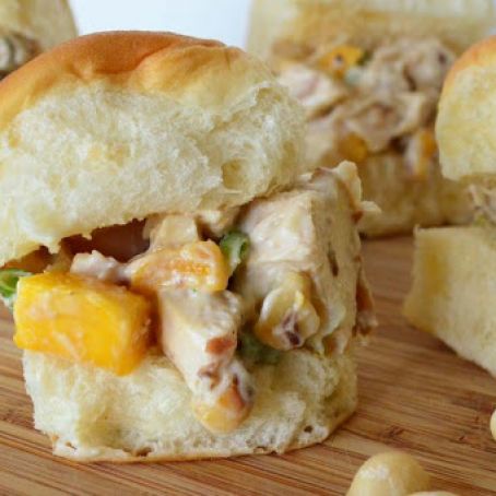 Tropical Chicken Salad Sandwiches