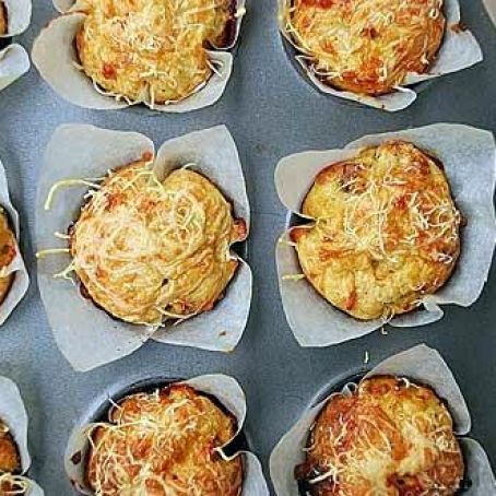Cheese & Sun-Dried Tomato Cakes