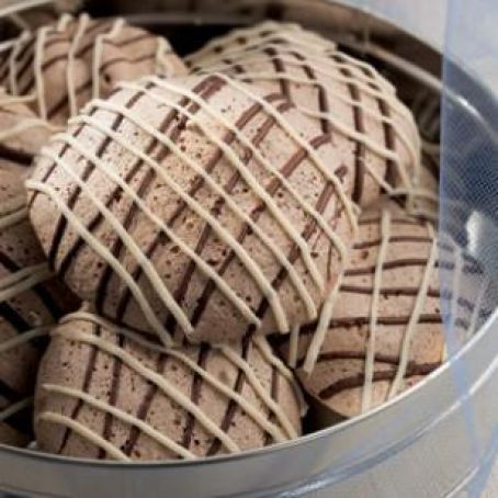 Chocolate Coconut Meringues