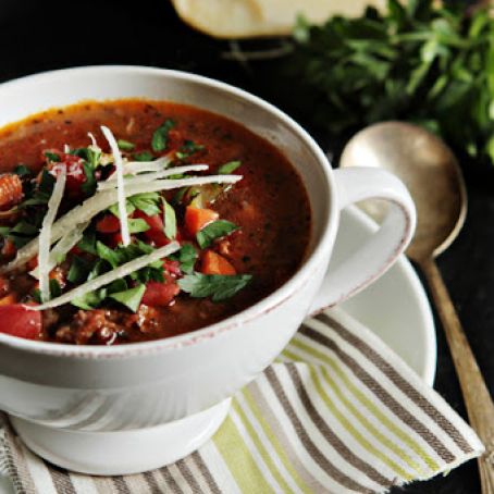 Sausage and Lentil Soup