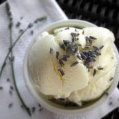 Lavender Ricotta Ice Cream