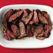 Grilled Leg of Lamb with Ancho Chile Marinade