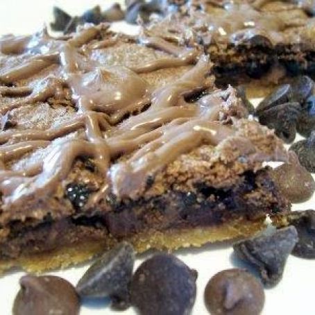 Choc Chip Dream Bars