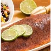 Salmon with Grill Rub