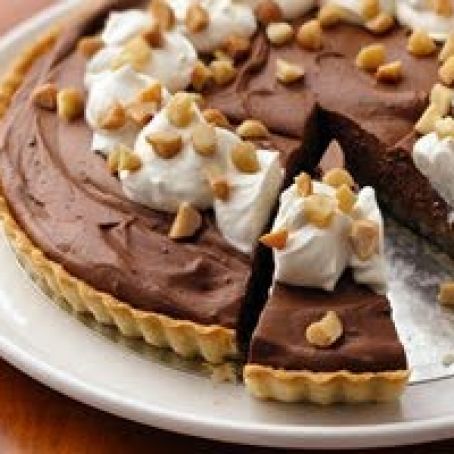 Chocolate Mousse Macadamia Tart