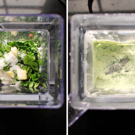 YOGURT*****Cilantro Garlic Yogurt Sauce