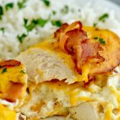 Bacon Cheddar Ranch Stuffed Chicken Breast