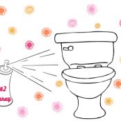 “No. 2 Spray” Bathroom Deodorizer