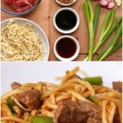 Beef and Garlic Noodles