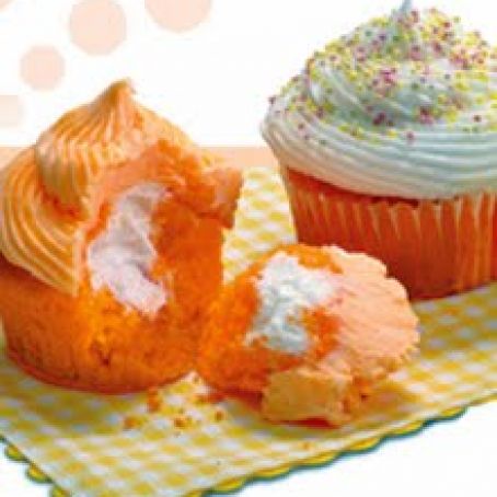 Orange Cream Dream Cupcakes
