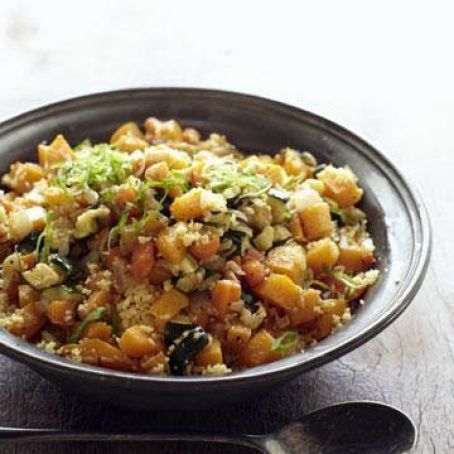 Moroccan Couscous with Saffron
