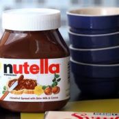 Nutella Pots de Creme adapted from Baking Unplugged by Nicole Rees