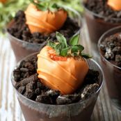 Carrot Chocolate Covered Strawberries