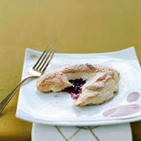 Souffled Strawberry Jam Omlettes