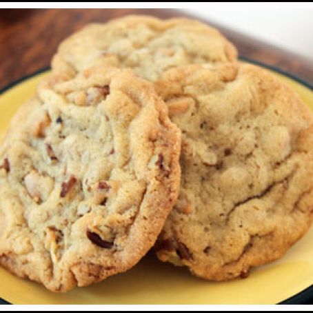 Easy Butterscotch Pecan Cake Mix Cookies