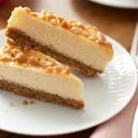 Caramel Hazelnut Cheesecake