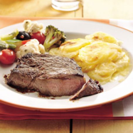 Pan-Seared Sirloin Steak