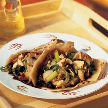 Moo Shu Pork With Mandarin Pancakes