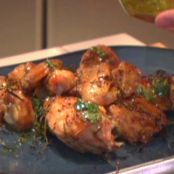 Chicken Roasted with a Parsley Lemon Juice Oil