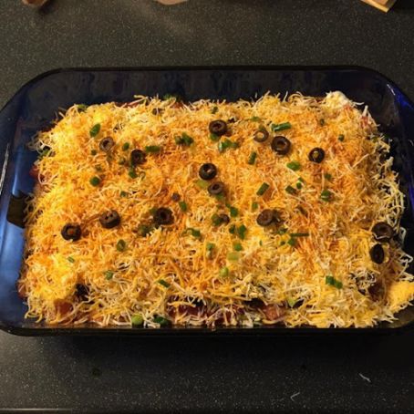 Seven Layer Taco Dip