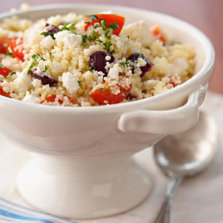 Couscous Salad with Feta, Tomato, and Olives — Jamie and Bobby Deen