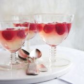 Prosecco-Raspberry Gelee