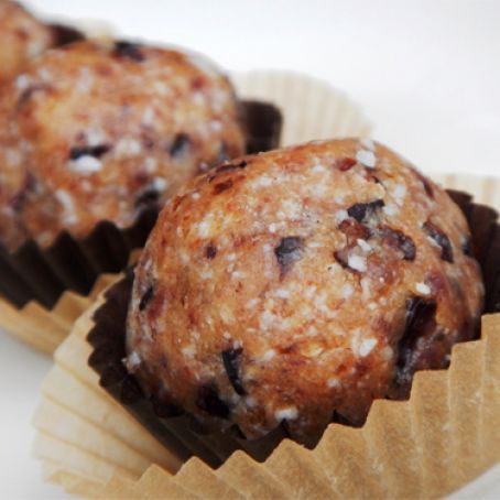 No Bake Coconut Cookie Dough Balls