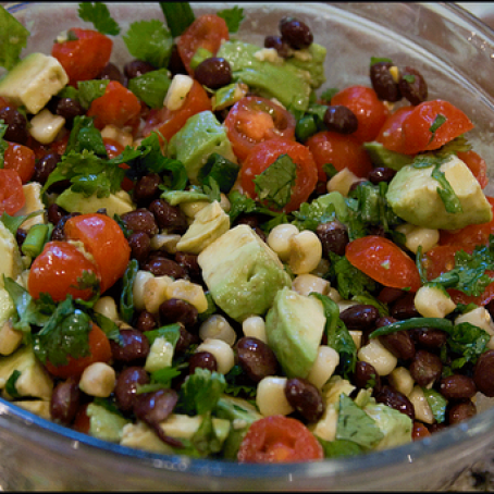 Black Bean, Avocado and Corn Salsa by Alison