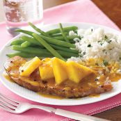 Ham Steak with Pineapple