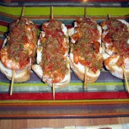 PINCHOS DE LANGOSTINOS